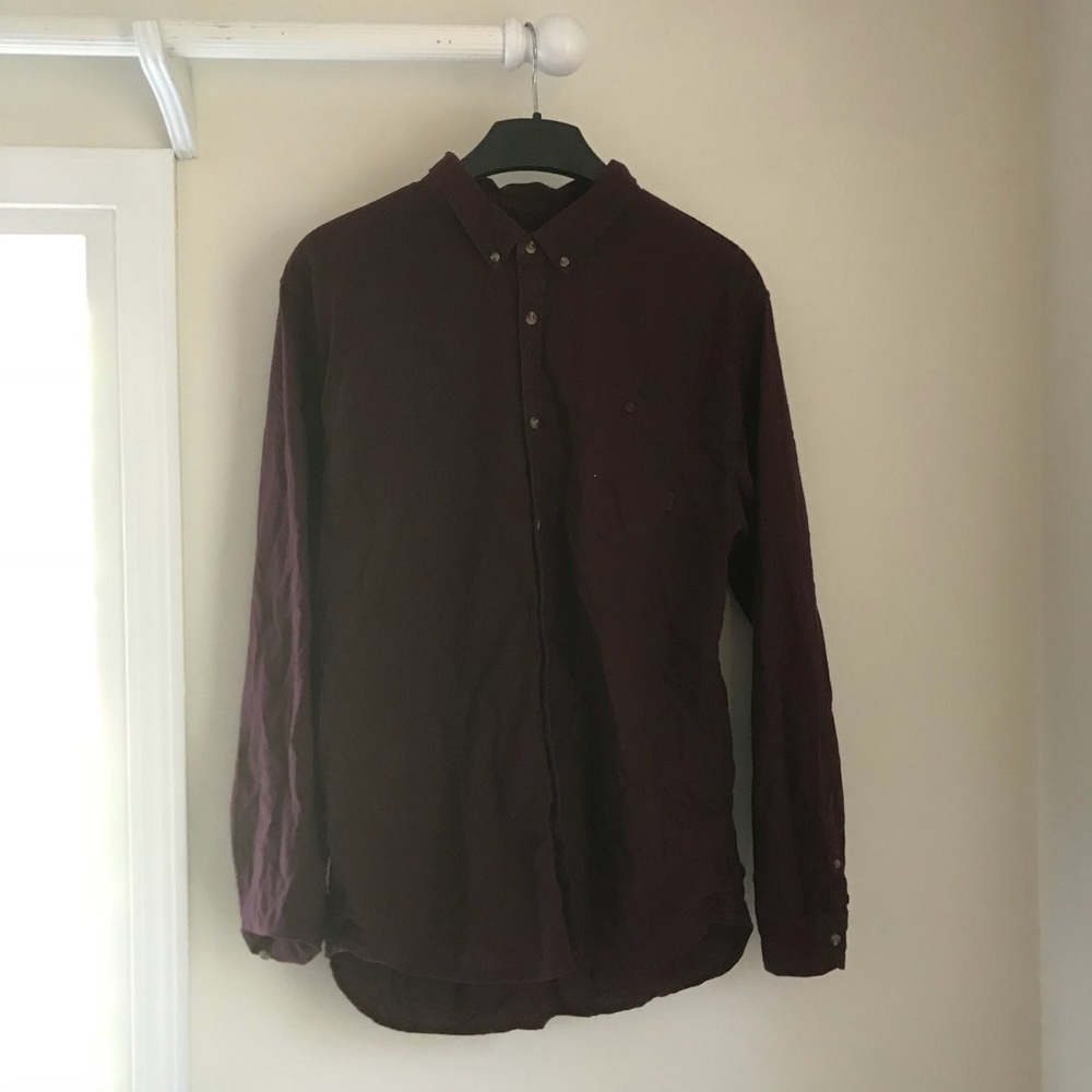 Vans XL longsleeve Woven Button Up Shirt